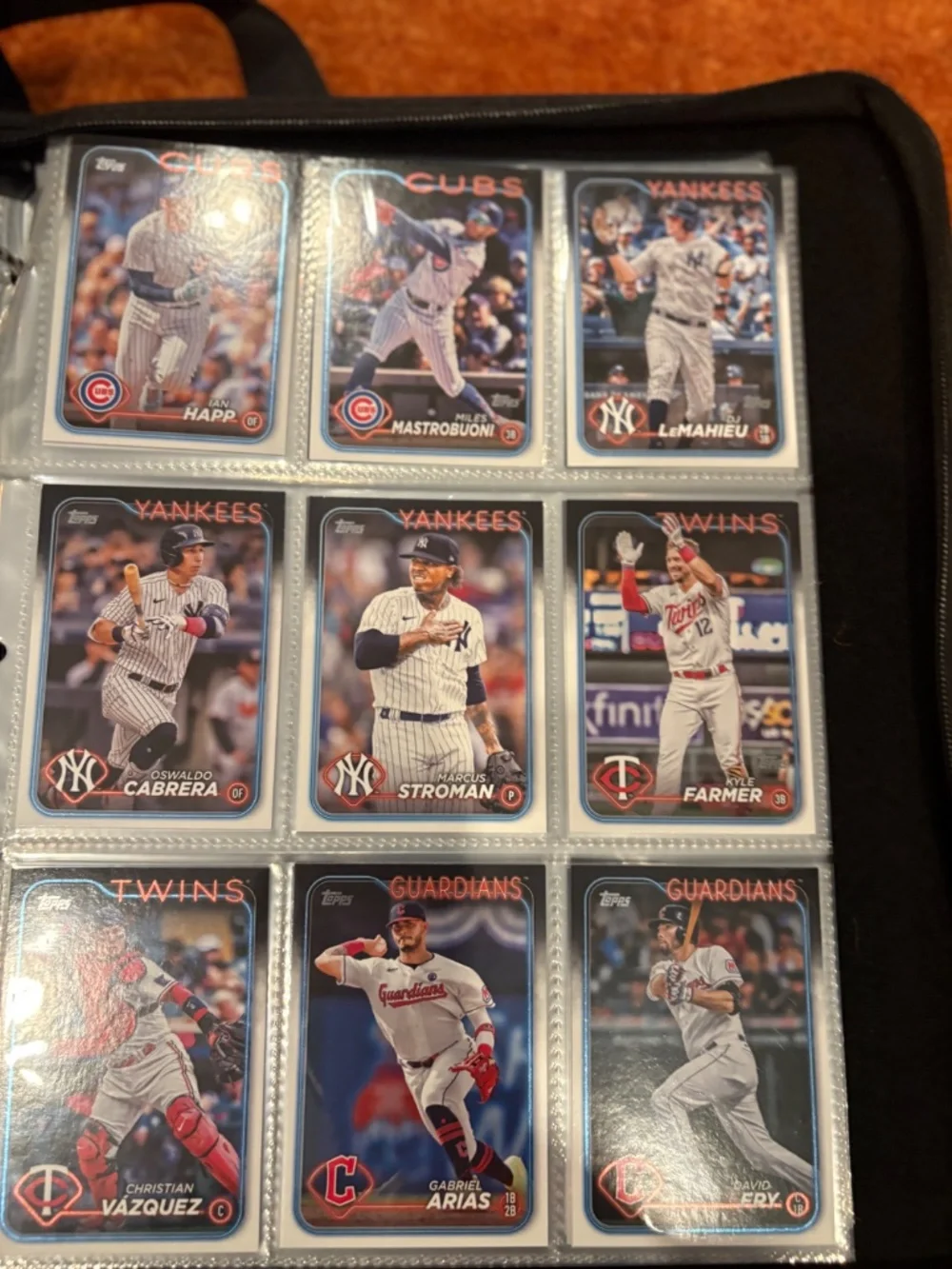 MLB baseball cards
